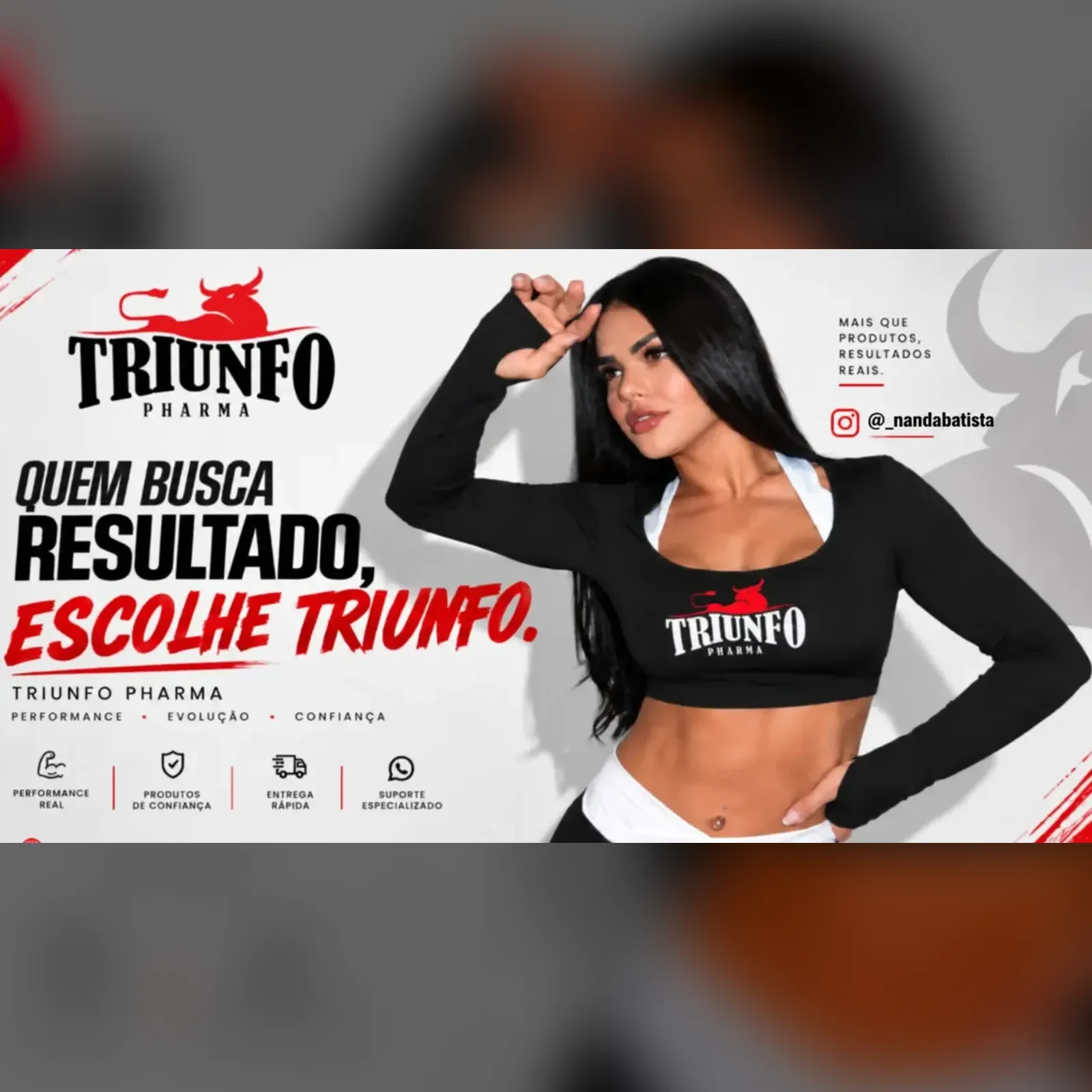 Quem busca resultado, escolhe Triunfo — Nanda Batista